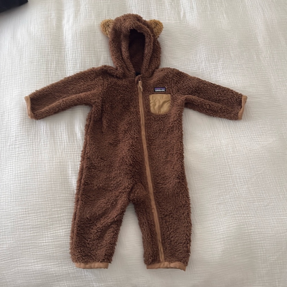Patagonia Baby Furry Friends Fleece Bunting